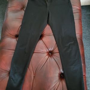 AG The Farrah skinny ankle jeans, size 30, black